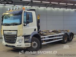 DAF CF 440 6X2 HYVA 22-60-S Hooklift Lift Axle Auto...
