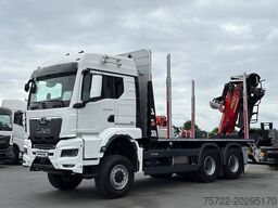 MAN TGS 33 520 6x6BL Kurzholz Plattform Epsilon Kran