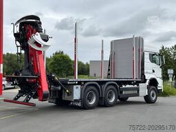 MAN TGS 33 520 6x6BL Kurzholz Plattform Epsilon Kran
