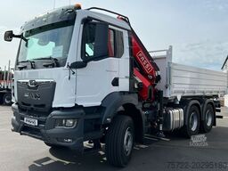 MAN TGS 26.480 6x4 Krankipper Fassi/SOFORT VERFÜGBAR
