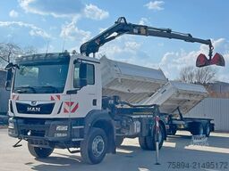 MAN TGM 18.290 * HIAB 099 BS-3 + FUNK + Anhänger*4x4