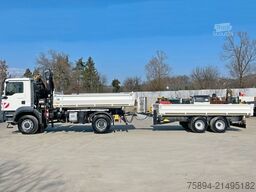 MAN TGM 18.290 * HIAB 099 BS-3 + FUNK + Anhänger*4x4