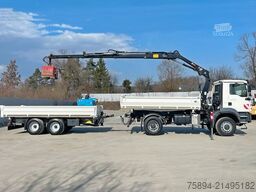 MAN TGM 18.290 * HIAB 099 BS-3 + FUNK + Anhänger*4x4