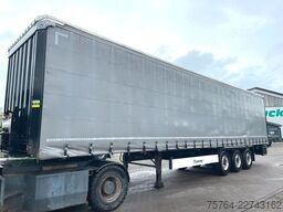 KRONE 13,60m Pritschenauflieger/Edschaverdeck/Alufelge