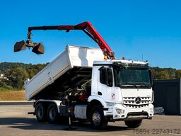 MERCEDES-BENZ AROCS 2640 HMF 1643 Z2 + FUNK * Bordmatic * 6x4