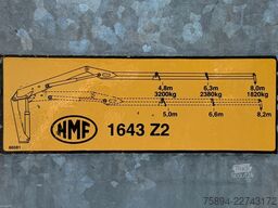 MERCEDES-BENZ AROCS 2640 HMF 1643 Z2 + FUNK * Bordmatic * 6x4