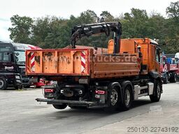 MERCEDES-BENZ Actros 2546L 6x2 Lenk-/Lift Abroller mit Kran