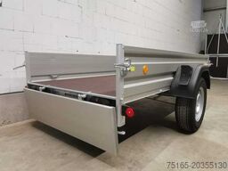 Böckmann TL-AL 2513/135 Stkl Kastenanhänger gebremst