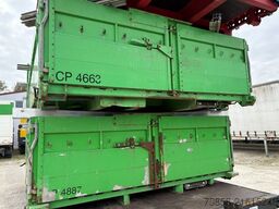 Krone BDF 7,45m Baustoff Bordwände Türen