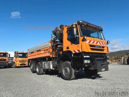 IVECO Trakker 410 EEV 6x4-4*Allrad*Funk Kran*Kommunal