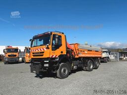 IVECO Trakker 410 EEV 6x4-4*Allrad*Funk Kran*Kommunal