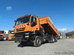 IVECO Trakker 410 EEV 6x4-4*Allrad*Funk Kran*Kommunal