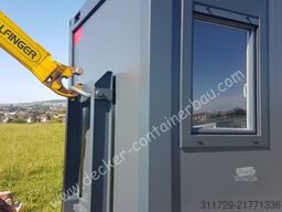 Decker Containerbau Kombicontainer auf ABR,20 ft halb Büro