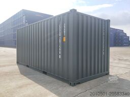 20 Fuß ONEWAY Seecontainer Container Lagercontainer 6 Meter GRAU RAL7016 NEU