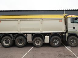 MAN TGS 49.460 10x8 tipper 393.000km