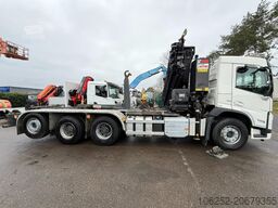 Volvo FH 500 8x4 TRIDEM HOOKLIFT + (25m!) CRANE HIAB ...