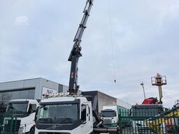 Volvo FH 500 8x4 TRIDEM HOOKLIFT + (25m!) CRANE HIAB ...