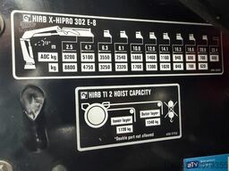 Volvo FH 500 8x4 TRIDEM HOOKLIFT + (25m!) CRANE HIAB ...