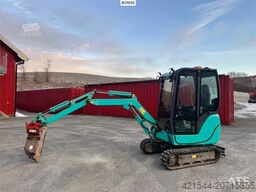 Kobelco SK18 Mini excavator w/ Powertilt, 3 buckets, rippe