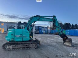 Kobelco SK75SR Crawler Excavator w/ Rototilt and Cleaning
