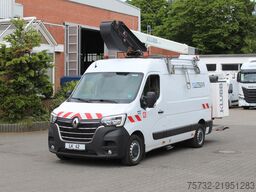 Plataforma elevadora sobre camión Renault Master E6  Klubb KL-32 12m 2 Person Korb Klima