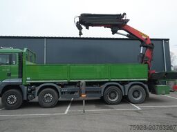 MAN TGS 41.460 8X4 OPEN BOX WITH PALFINGER PK 40002...