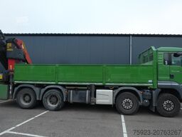 MAN TGS 41.460 8X4 OPEN BOX WITH PALFINGER PK 40002...