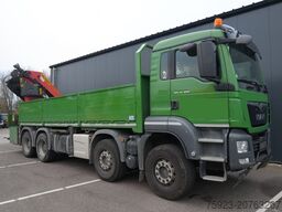 MAN TGS 41.460 8X4 OPEN BOX WITH PALFINGER PK 40002...