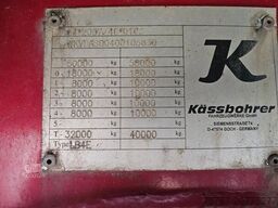 KÄSSBOHRER LB4E 2x Lenckachse 1x Liftachse