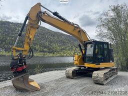 CAT 325FLCR Excavator – 2 Buckets, R8 Rototilt and Mak