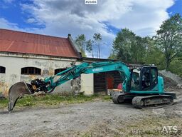 Kobelco SK140SRLC-3 crawler excavator with tiltrotator and