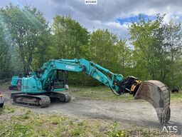 Kobelco SK140SRLC-3 crawler excavator with tiltrotator and