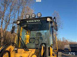 Volvo L50C wheel loader w/ 3 buckets, pallet forks, plow