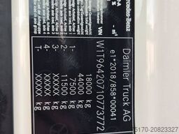 MERCEDES-BENZ Arocs 1843 K 4x2 HIAB FTR12 Funk AHK