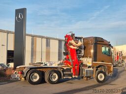 MERCEDES-BENZ Arocs 3351 LS 6x6 Palfinger S260Z96 Y Crane