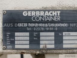  Gerbracht Container BDF Wechselbrücke Rolltor