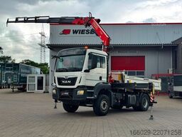 MAN 18.430 TGS Kran Fassi F155, Kipper
