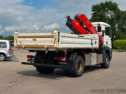 MAN 18.430 TGS Kran Fassi F155, Kipper