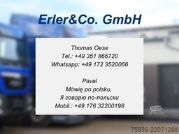 MAN 8.220 TGL, Klima, 2x AHK, Meiller, R.Kamera