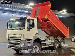 DAF CF 480 CF 6X4 Tractorhead + 12m3 AJK tipper wec...