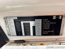 Scania G 500 6x2 9 TON FRONT AXLE / RETARDER / DOUBLE ...