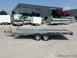 Martz GT KIPPBAR 400/2 S 2,7T | HOLZ + ALURIFFELBLECHBODEN 405X215CM 2700KG AUTOTRAILER