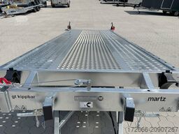 Martz GT KIPPBAR 580/3 3,5T | ALUBODEN MITTIG 565X209CM 3500KG AUTOTRAILER
