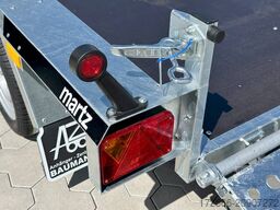 Martz BAU-3 260/2 S 2,7T 260X150CM 2700KG BAUMASCHINENANHÄNGER