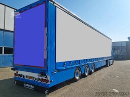 CUPPERS New Tautliner - Double stock - Hydraulic floor -