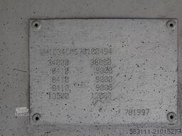 BENALU WYWROTKA / 25 m3 / ALUMINIOWA / O? PODNOSZONA /