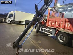 Scania P340 6X4 HMF 4220 K6 Crane Winch Tipper Full St...
