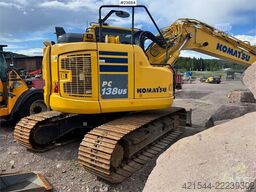 Komatsu PC138US-11 Excavator with Rototilt and Grading Buc