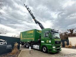 MAN TGX 26.480 Kran 25m, Wechselpritsche , Container
