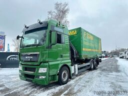 MAN TGX 26.480 Kran 25m, Wechselpritsche , Container